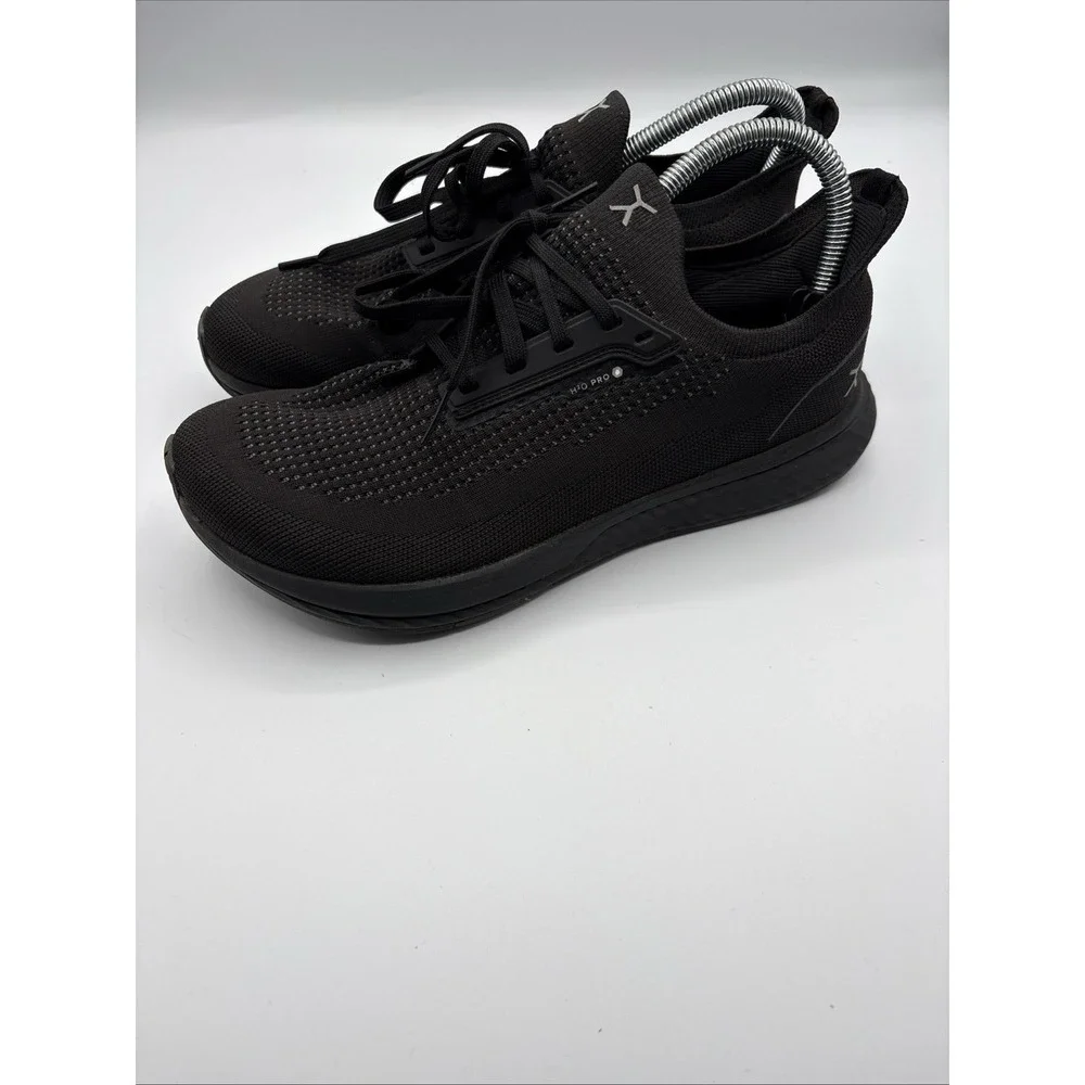 Flux Footwear H20 Pro Sneakers Mens Size 8.5 Black Knit Comfort Training